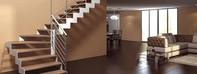 Металлические лестницы в частный дом